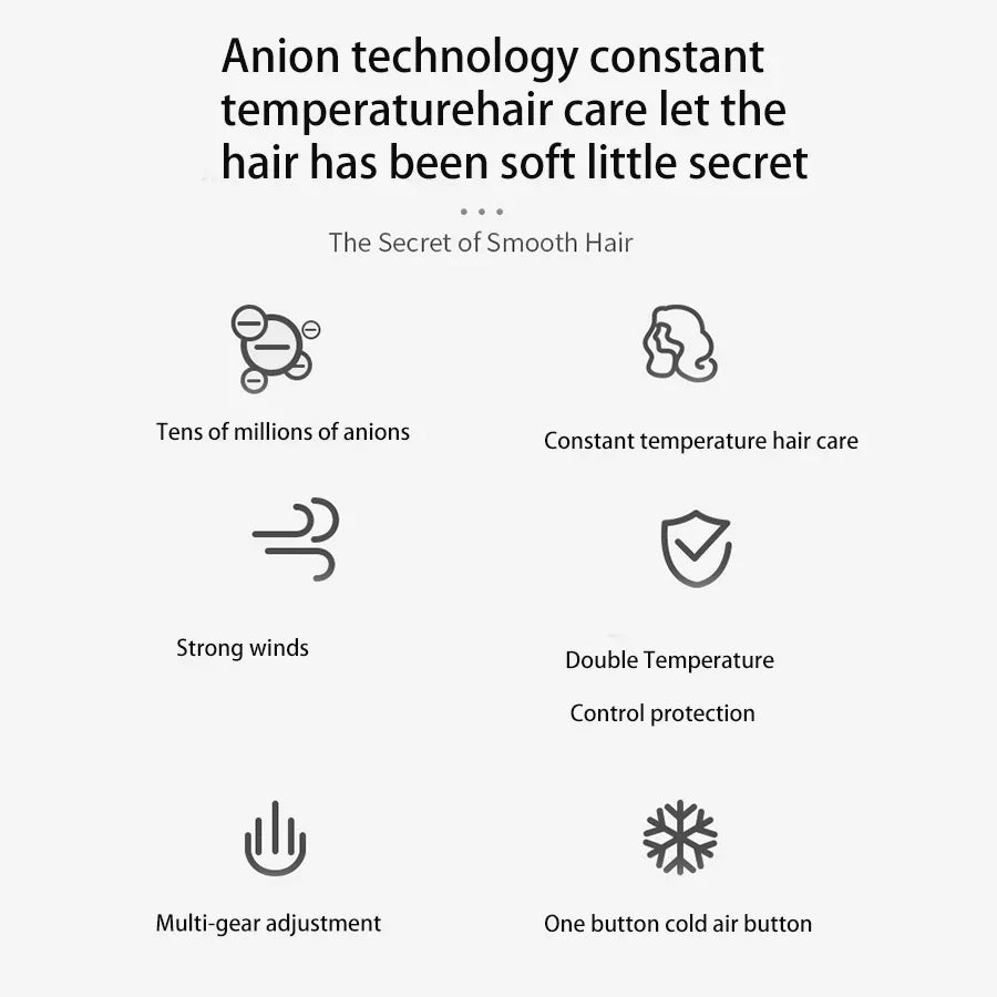 Negative Ionic Hair Dryer