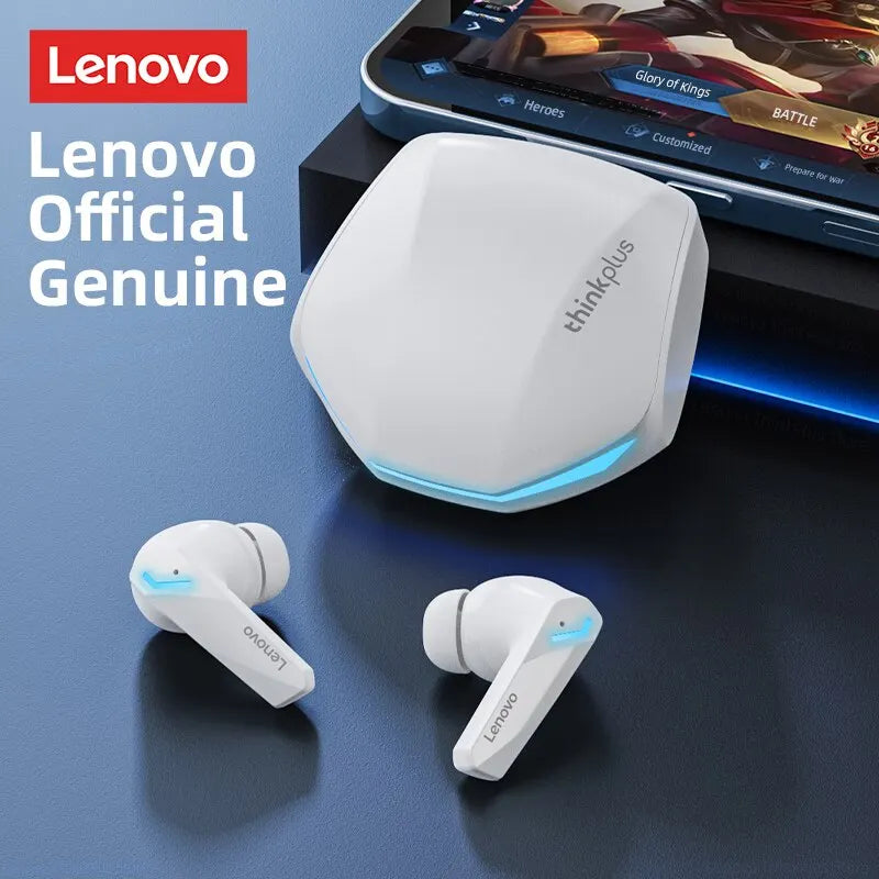 Lenovo GM2 Bluetooth 5.3 Earphones - Pro Dual Mode for Gaming & Music