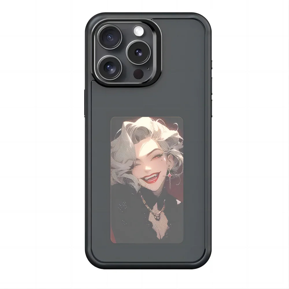 DIY E-Ink NFC Phone Case – 3.7-inch Four-Color Display, Wireless Transmission for iPhone 13/14/15.