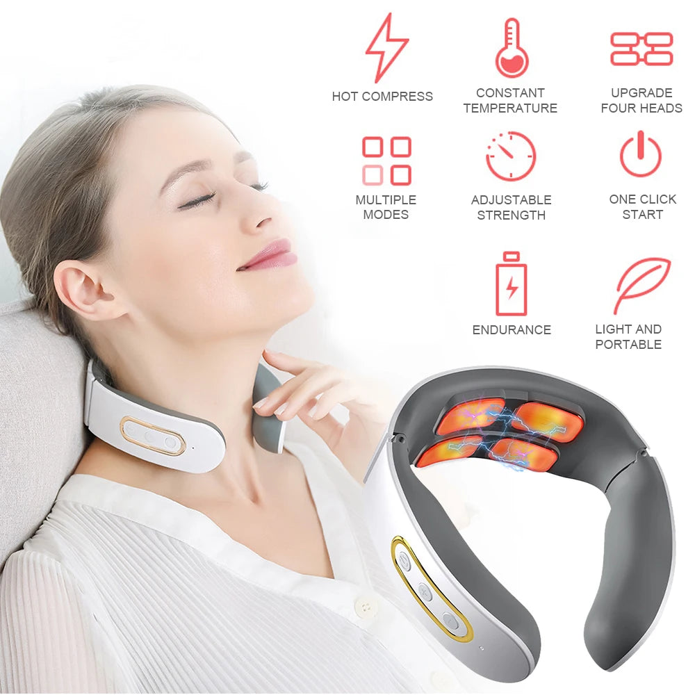 Electric Neck & Shoulder Massager with Heat