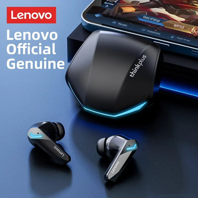 Lenovo GM2 Bluetooth 5.3 Earphones - Pro Dual Mode for Gaming & Music