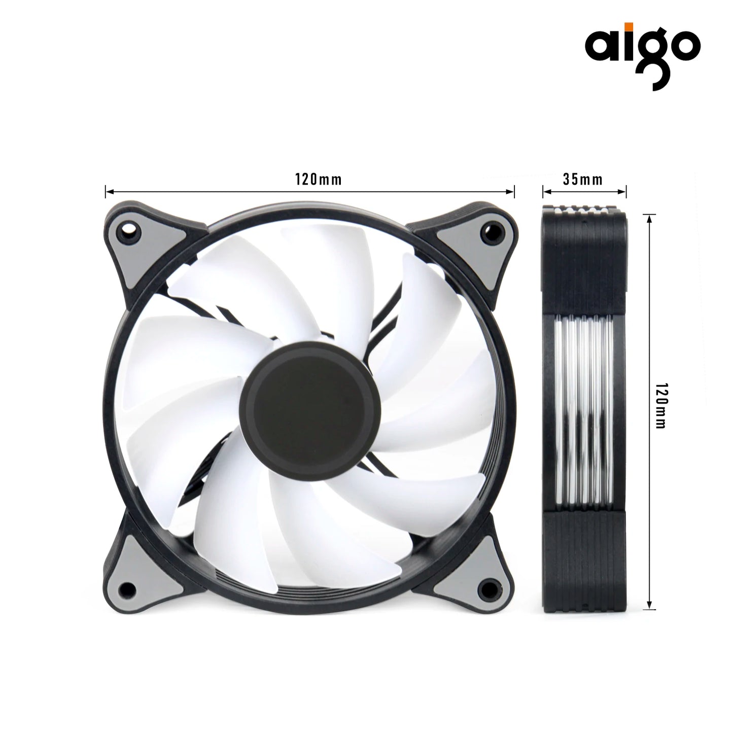 Aigo AR12PRO Computer Case Fan