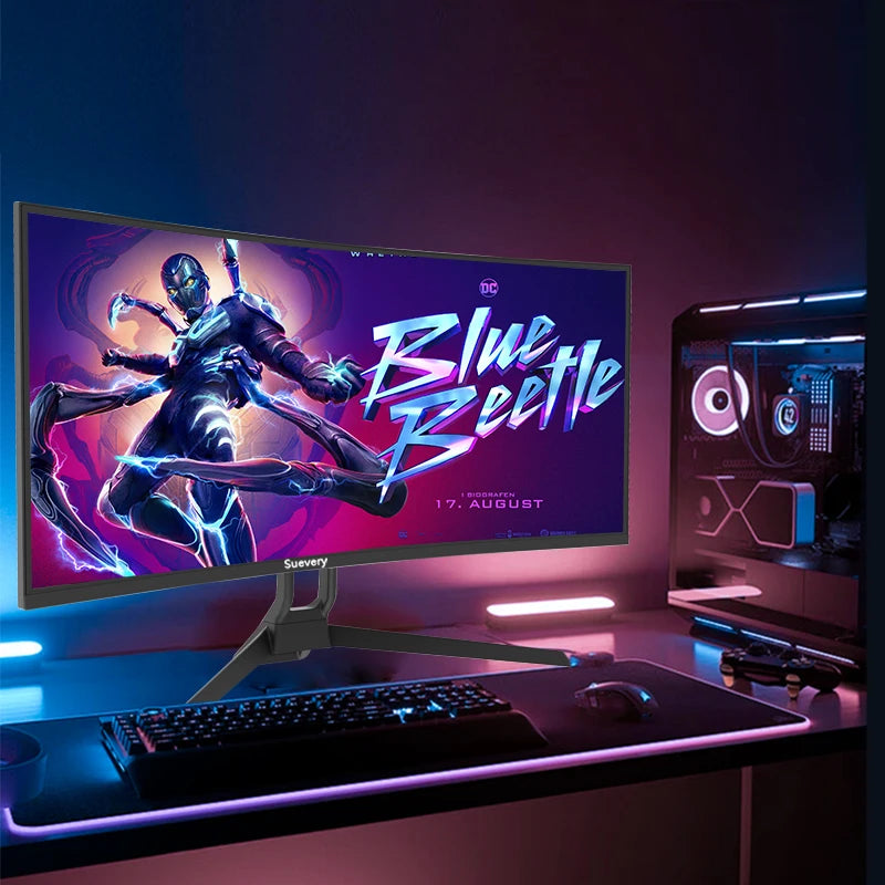 Suevery 34" 144Hz Curved Gaming Monitor