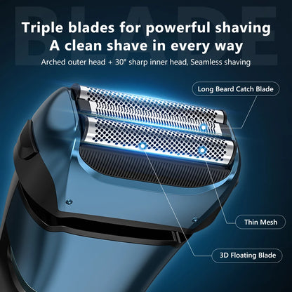 Sejoy FK608 Electric Shaver with Hair Trimmer