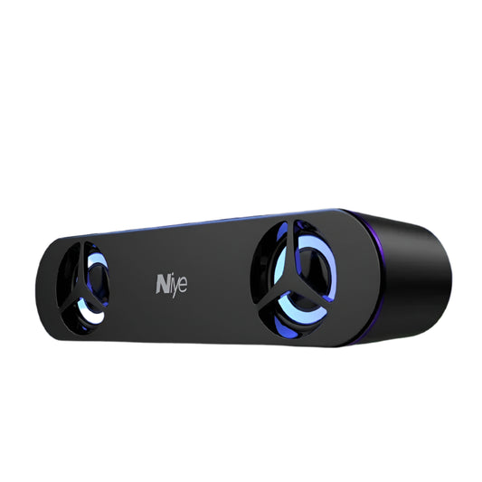 Niye 4D Surround Soundbar with RGB, Bass Subwoofer for Laptop, PC & Home Theater