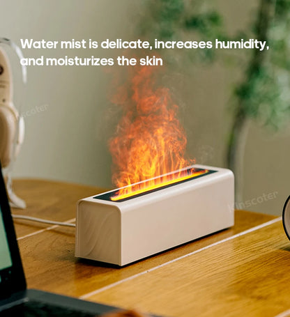 Aroma Diffuser with Flame Misting Effect