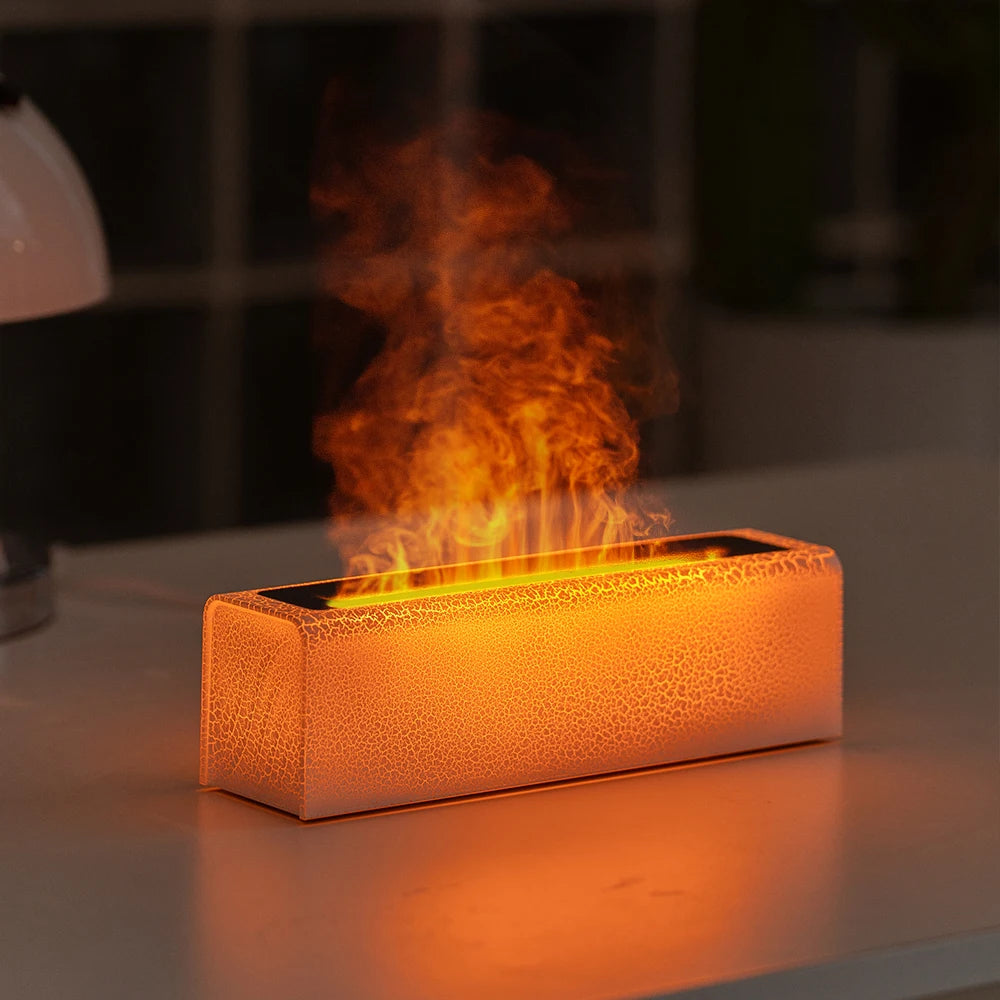 Aroma Diffuser with Flame Misting Effect