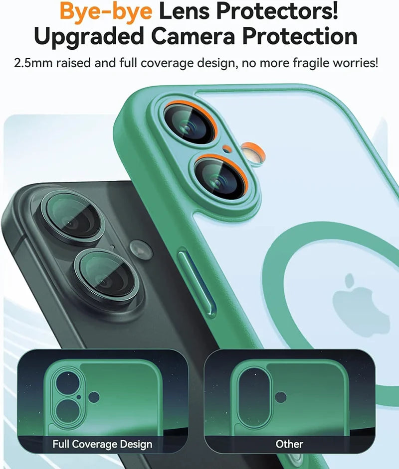 Magsafe Magnetic Shockproof Armor Case for iPhone