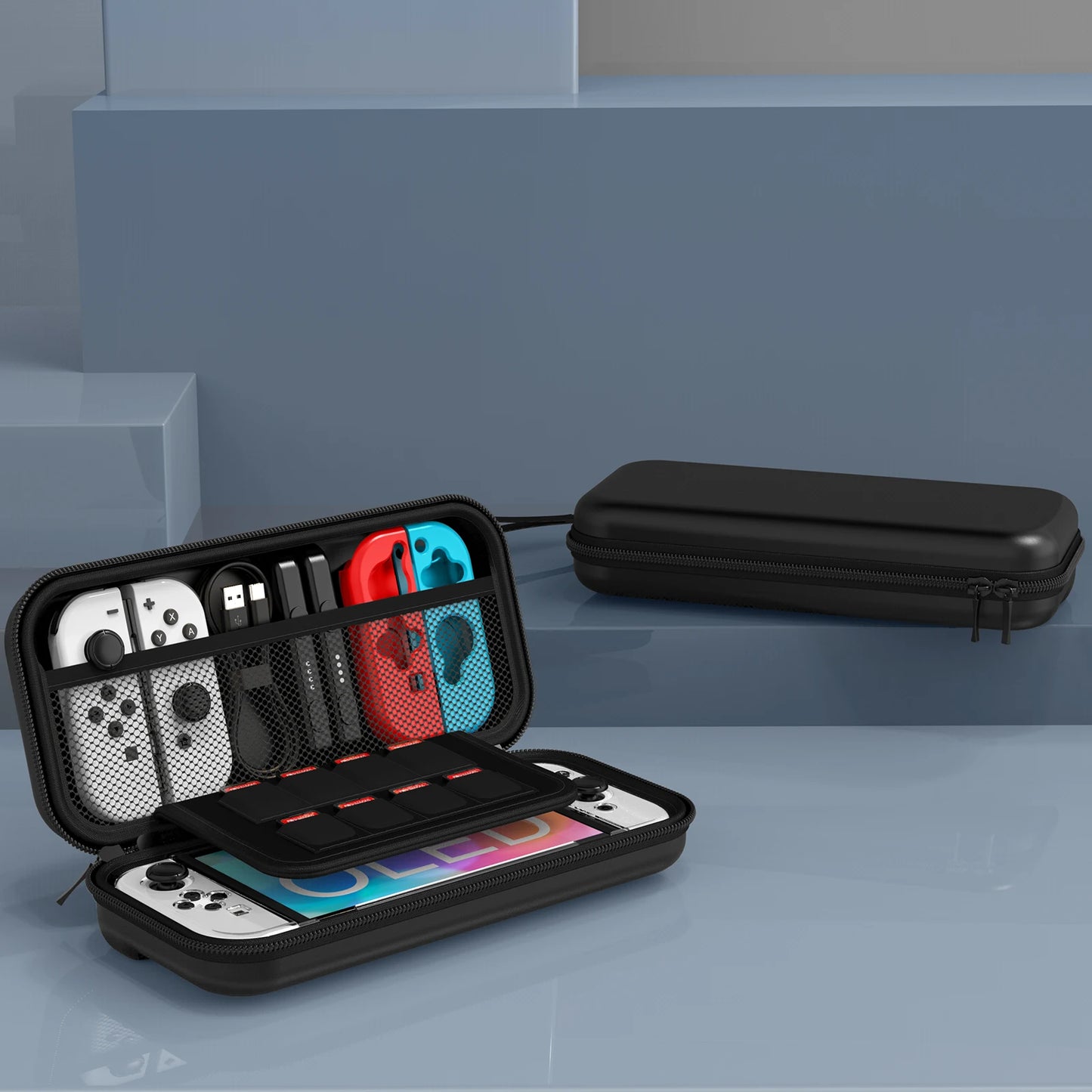 Nintendo Switch OLED Carrying Case & Accessories Bundle