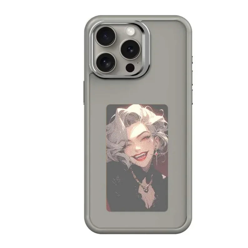 DIY E-Ink NFC Phone Case – 3.7-inch Four-Color Display, Wireless Transmission for iPhone 13/14/15.