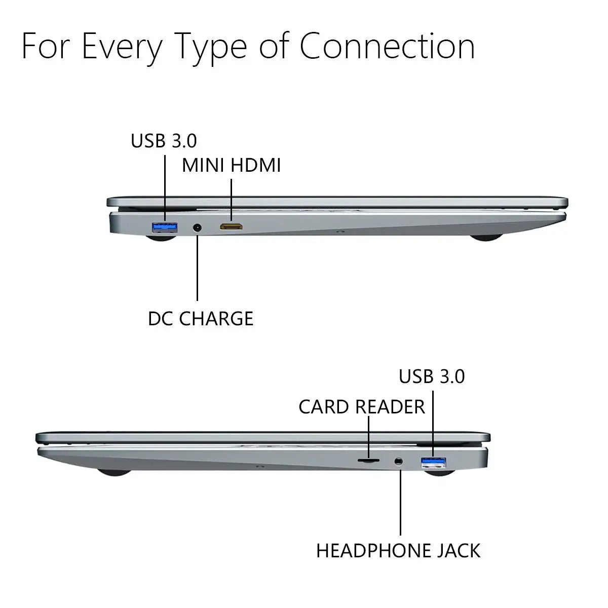 AKPAD 15.6" Ultra-Slim Laptop