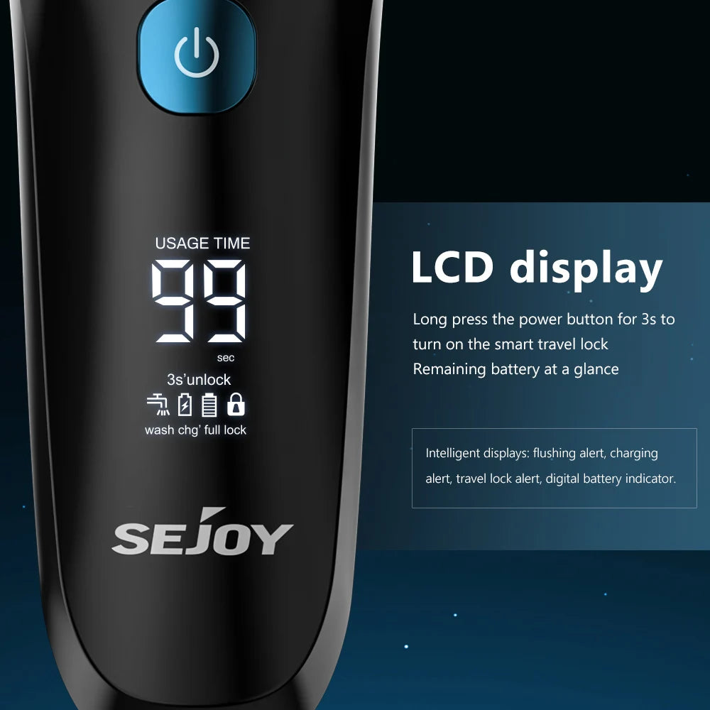 Sejoy FK608 Electric Shaver with Hair Trimmer