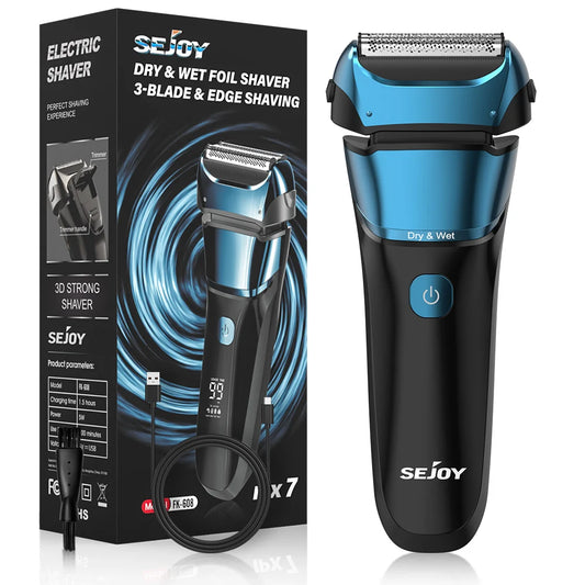 Sejoy FK608 Electric Shaver with Hair Trimmer