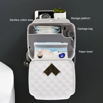 Portable Toilet Paper Holder Wall-mounted