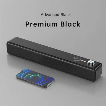Bluetooth Subwoofer Soundbar – Wireless TV, Computer & Home Theater Speaker, Music Echo, Gift Ready