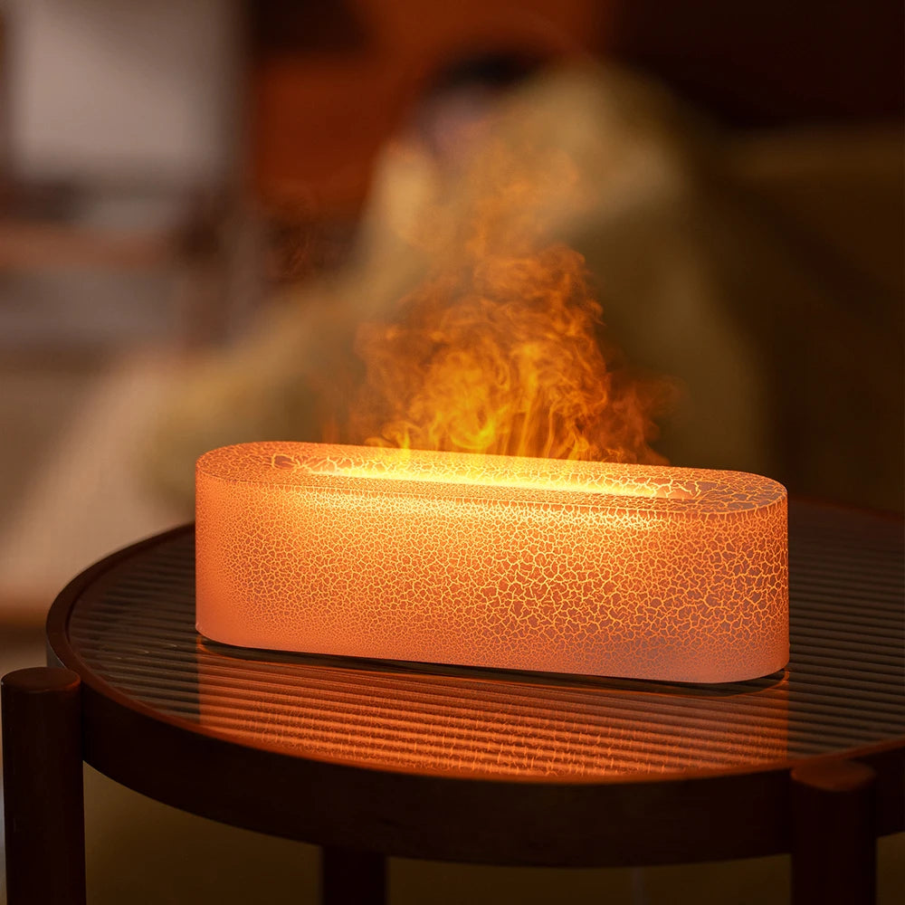 Aroma Diffuser with Flame Misting Effect