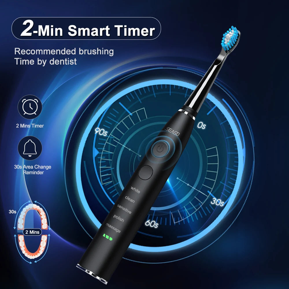 Seago Electric Sonic Toothbrush